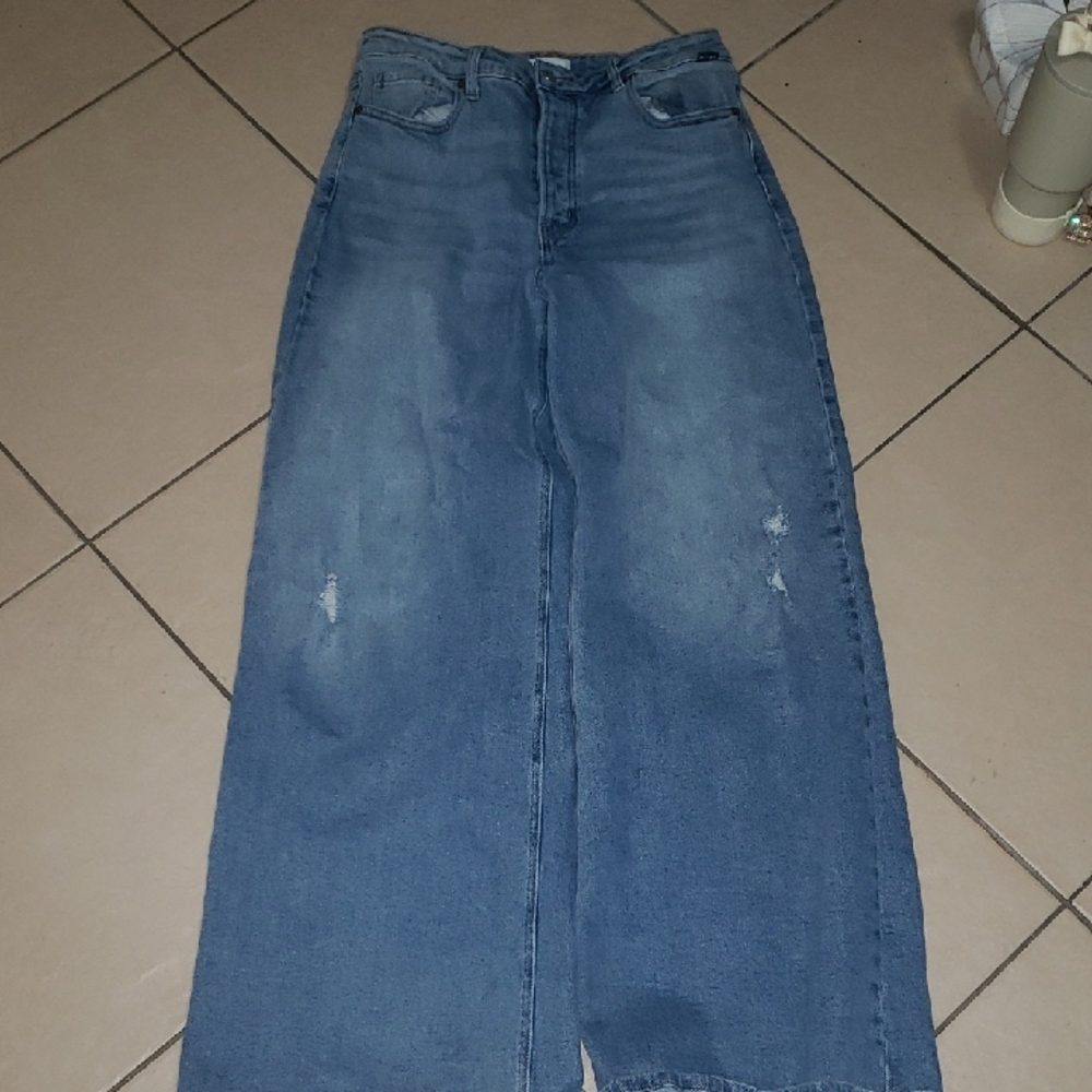 Cello Women's Denim Wide Jeans